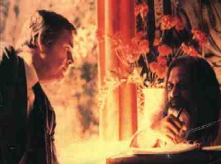 Maharishi Mahesh Yogi with Charlie Lutes